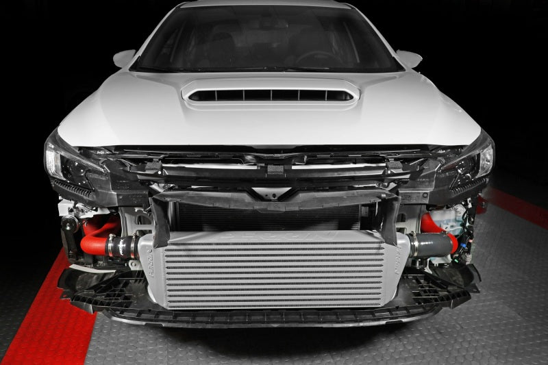 PERRIN 22-23 Subaru WRX Front Mount Intercooler Kit (Red Tubes & Silver Core)