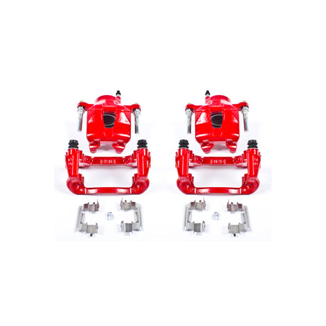 Power Stop 05-10 Scion tC Front Red Calipers w/Brackets - Pair