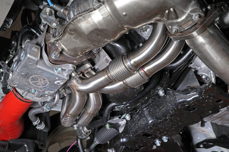 PERRIN 22-24 Subaru WRX / 20-24 OBXT & Legacy XT / 19-24 Ascent Equal Length Header - Brushed SS