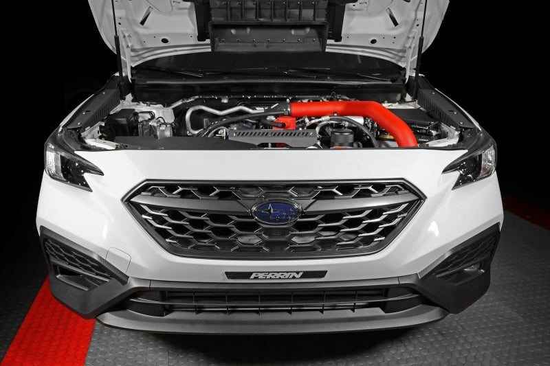 PERRIN 22-23 Subaru WRX Front Mount Intercooler Kit (Red Tubes & Silver Core)