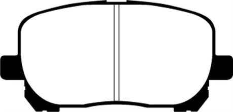 EBC 02-08 Pontiac Vibe 1.8 Yellowstuff Front Brake Pads