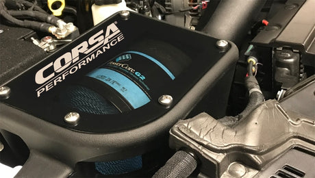 Corsa 2018-2025 Jeep Wrangler JL 3.6L V6 Cold Air Intake with Powercore Filter