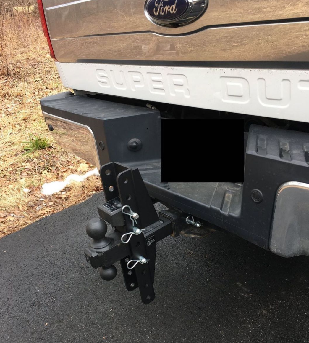 2.5” Extreme Duty 4” & 6” Offset Trailer Hitch