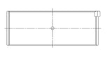 ACL VW/Audi 1781cc/1984cc Std Size High Perf w/ Extra Oil Clearance Rod Bearing Set - CT-1 Coated