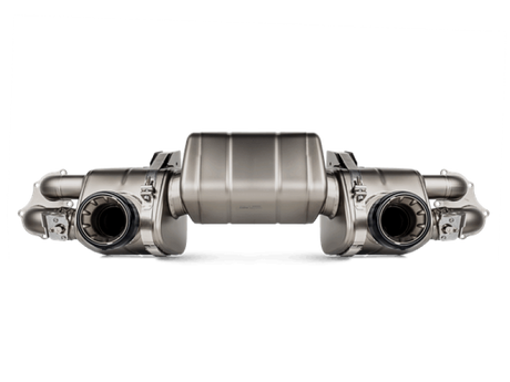 Akrapovic 2020+ Porsche Cayman GT4 (718) Slip-On Race Line (Titanium) (Req Tips / Option 2)